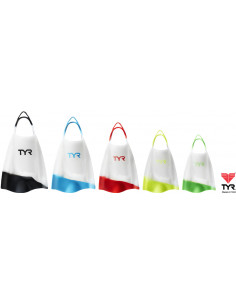 tyr stryker silicone fins size chart