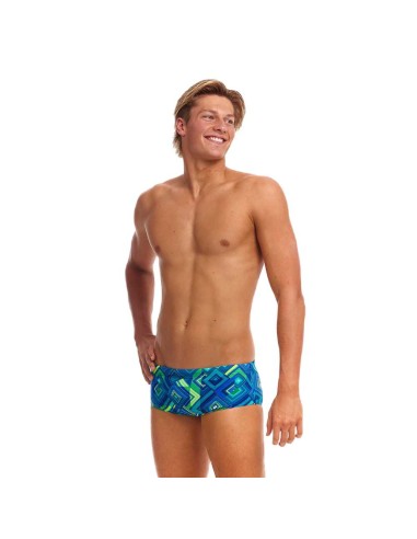 Funky Trunks Swimsuit Help Me Man front-back