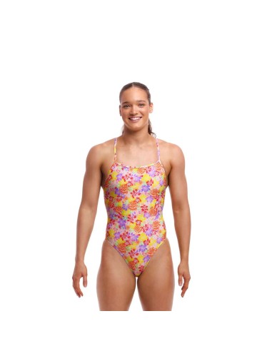 Funkita Summer Garden One Piece Woman Swimsuit front-back