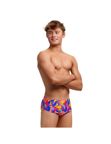 Funky Trunks Swimsuit Summer Swirl Man-Boy