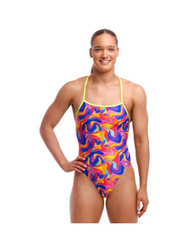 Funkita Summer Swirl One Piece Woman-Girl Swimsuit