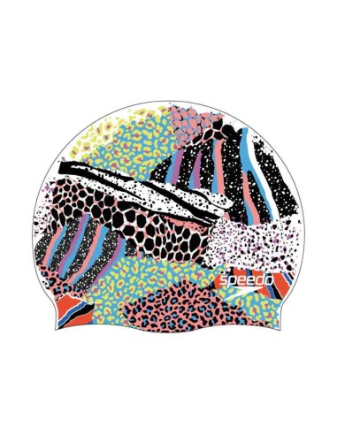 Speedo Silicon Cap Printed Phsyco