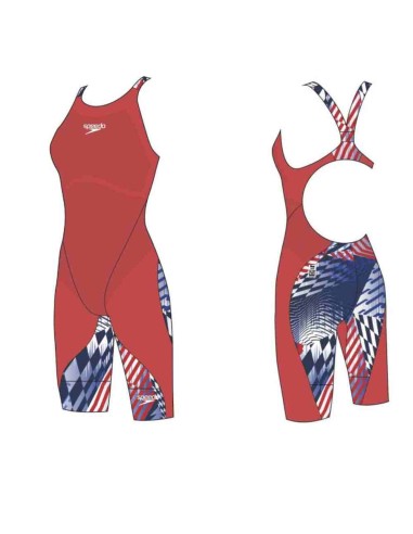 Costume da gara Fastskin LZR Ignite Kneeskin Junior Speedo