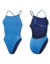 Speedo Women's Solid New VBack One Piece Swimsuit