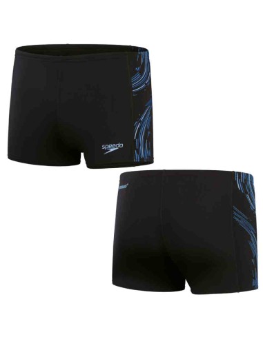 Speedo men's Club Tech Panel Aquashort Trunk Swimsuit