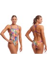 Costume Intero Donna Strike a Posy Funkita fronte-retro