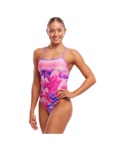 Costume Intero Donna Rockie High Funkita fronte retro