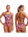 Costume Intero Donna Sugar Hits Funkita fronte retro