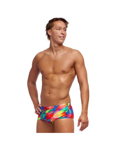 Costume Uomo Stroked Funky Trunks fronte retro