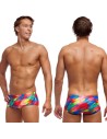 Funky Trunks Swimsuit Stroked Man front back