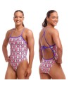 Costume Intero Donna Pixi Pengi Funkita fronte-retro