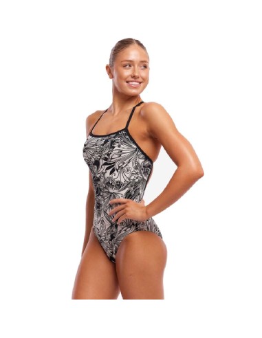 Funkita Pan Picture One Piece Woman Swimsuit front-back