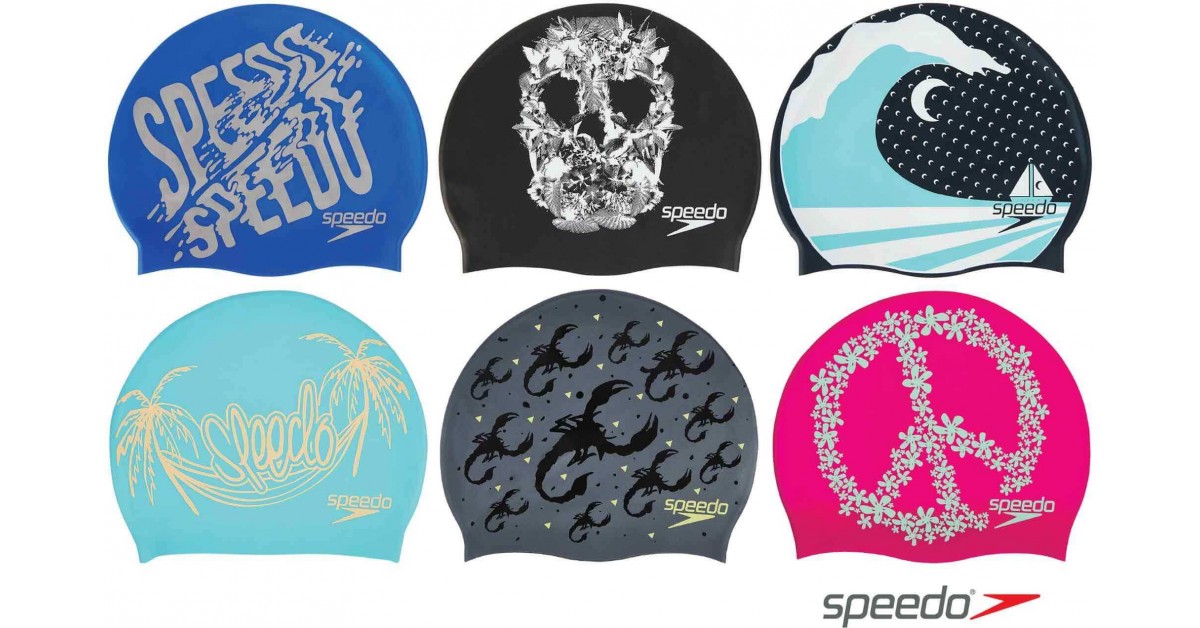 speedo slogan print cap